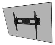 Neomounts Uchwyt ścienny LEVEL-750 (XL, 100 kg, tiltable, tilt guard) - 1584205 - zdjęcie 2